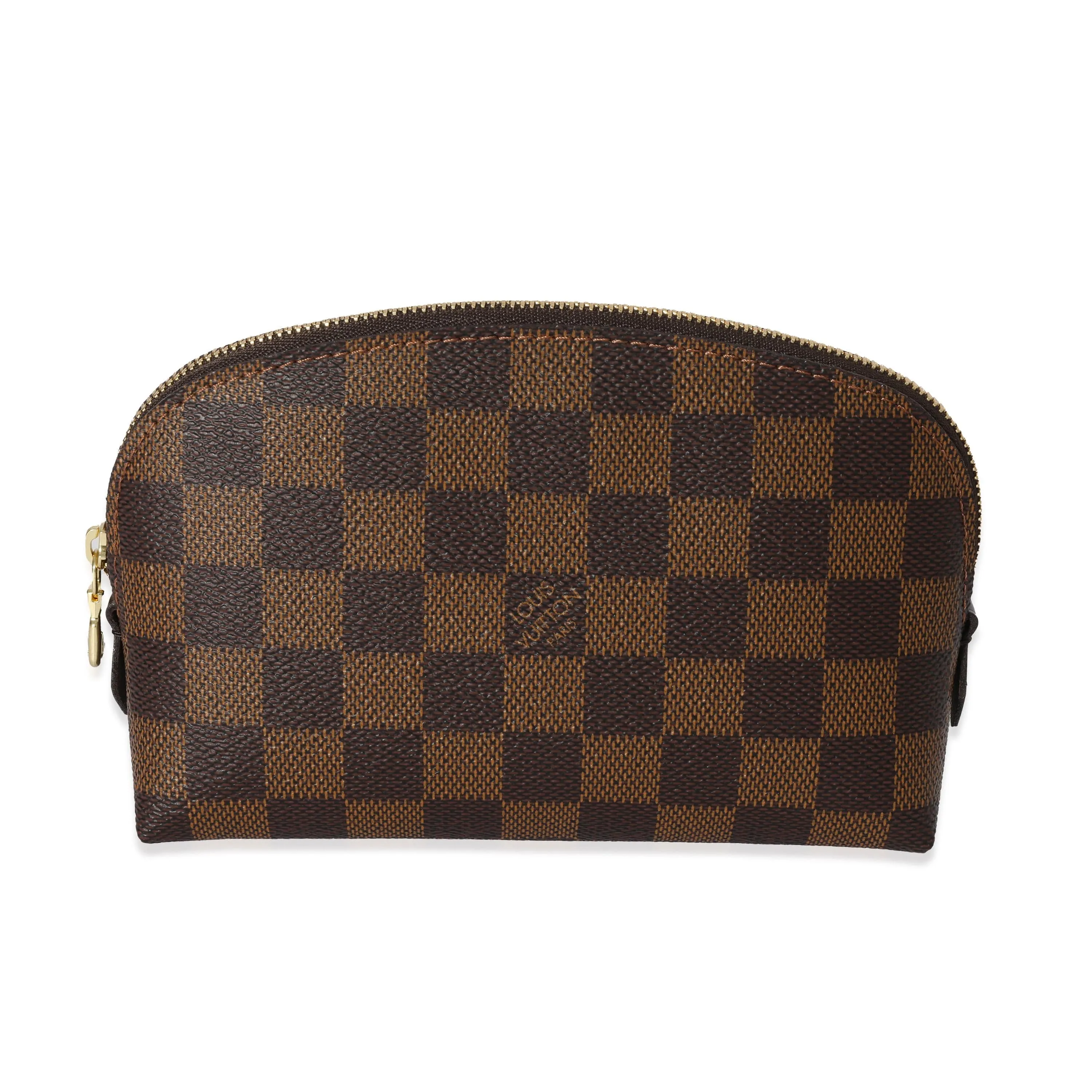 Louis Vuitton Damier Ebene Canvas Cosmetic Pouch