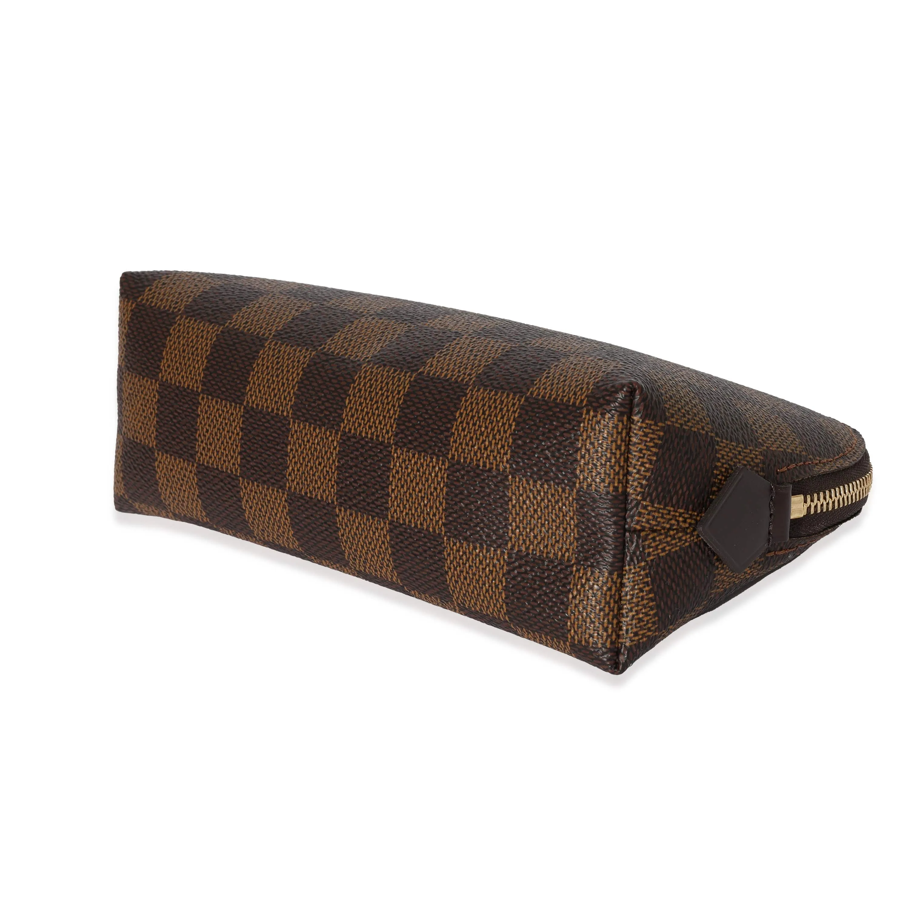 Louis Vuitton Damier Ebene Canvas Cosmetic Pouch