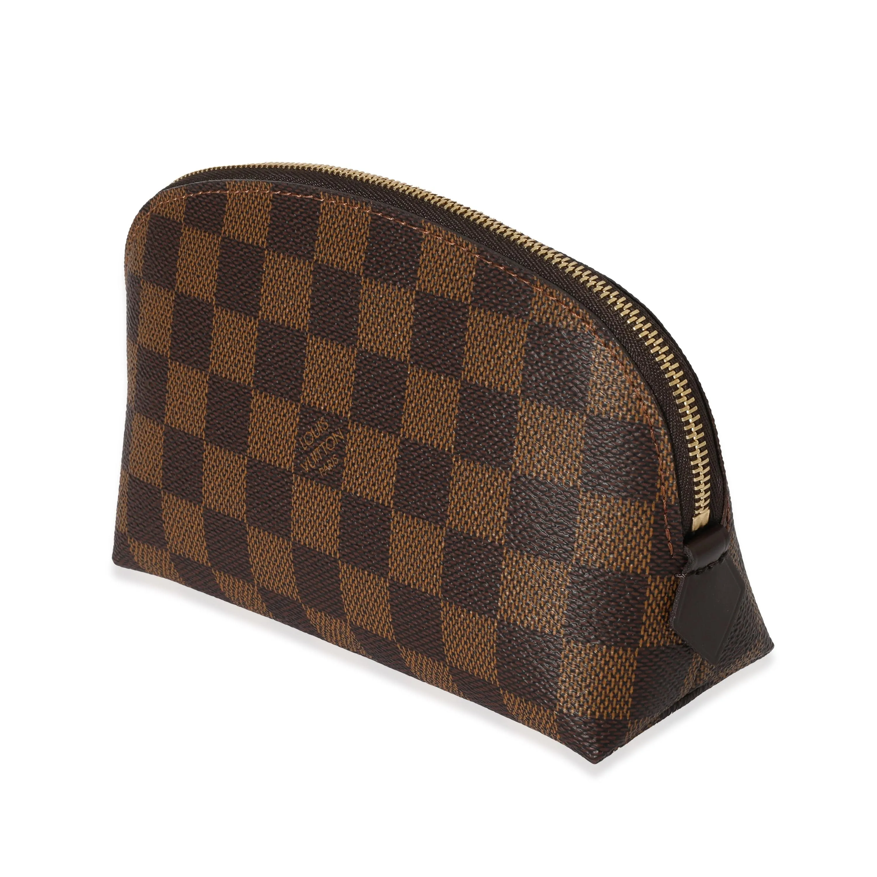 Louis Vuitton Damier Ebene Canvas Cosmetic Pouch