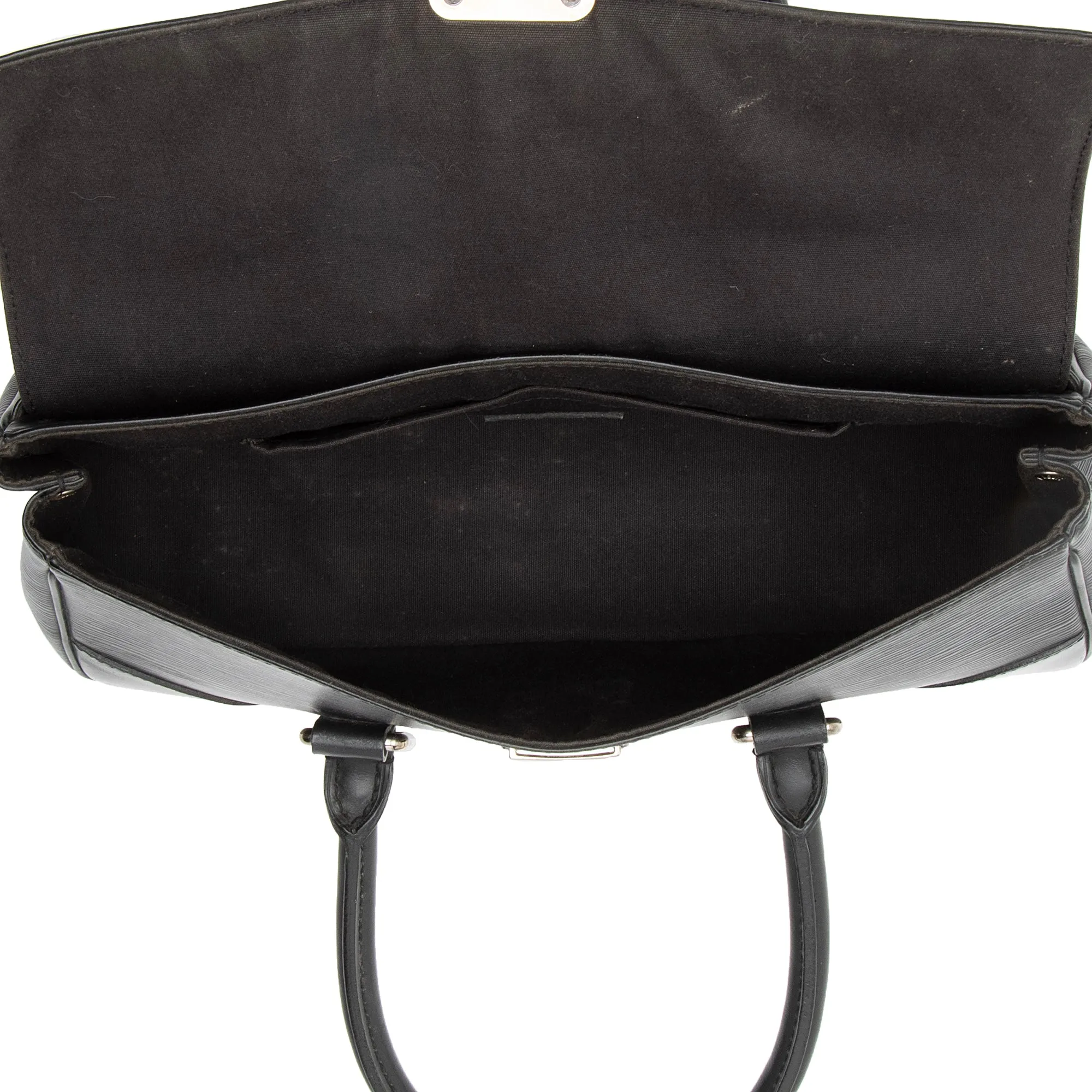 Louis Vuitton Epi Leather Segur PM Satchel (SHF-23074)