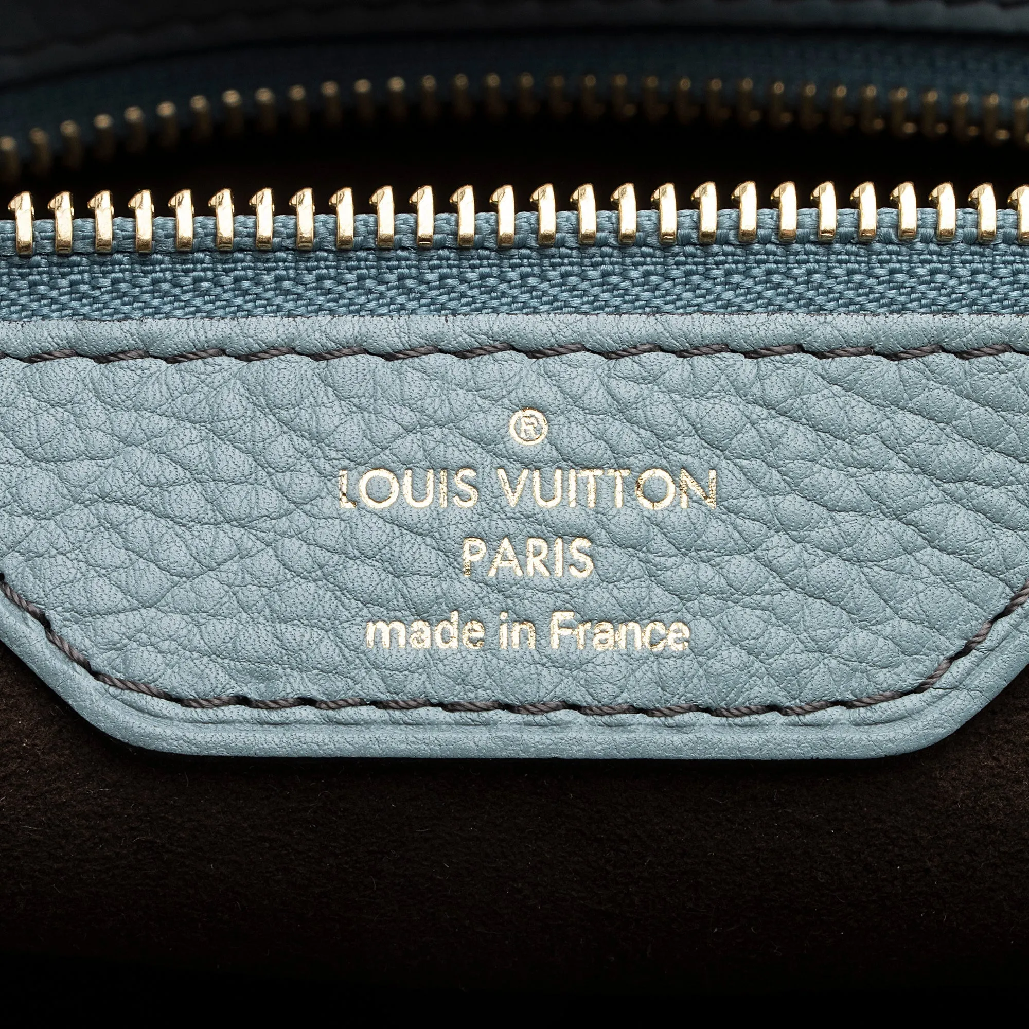 Louis Vuitton Mahina Leather Stellar PM Tote (SHF-22380)