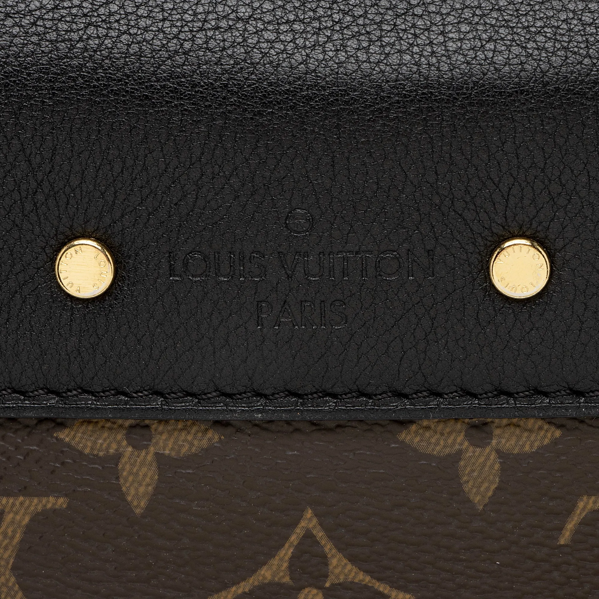 Louis Vuitton Monogram Canvas Pallas Chain Shoulder Bag (SHF-6axUqc)