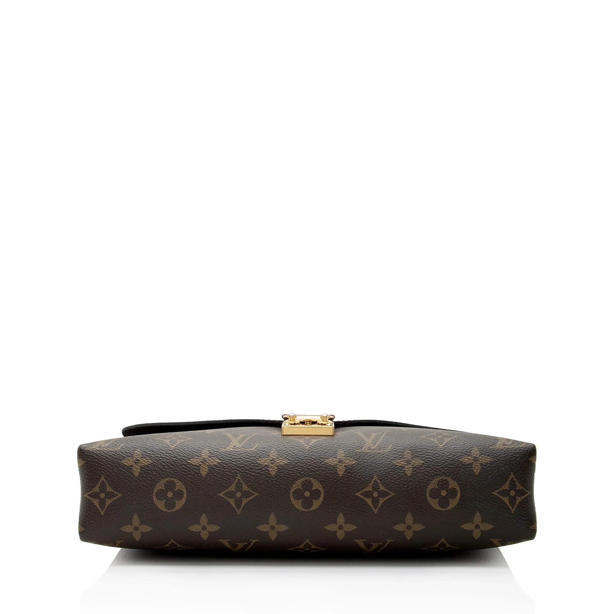 Louis Vuitton Monogram Canvas Pallas Chain Shoulder Bag (SHF-6axUqc)