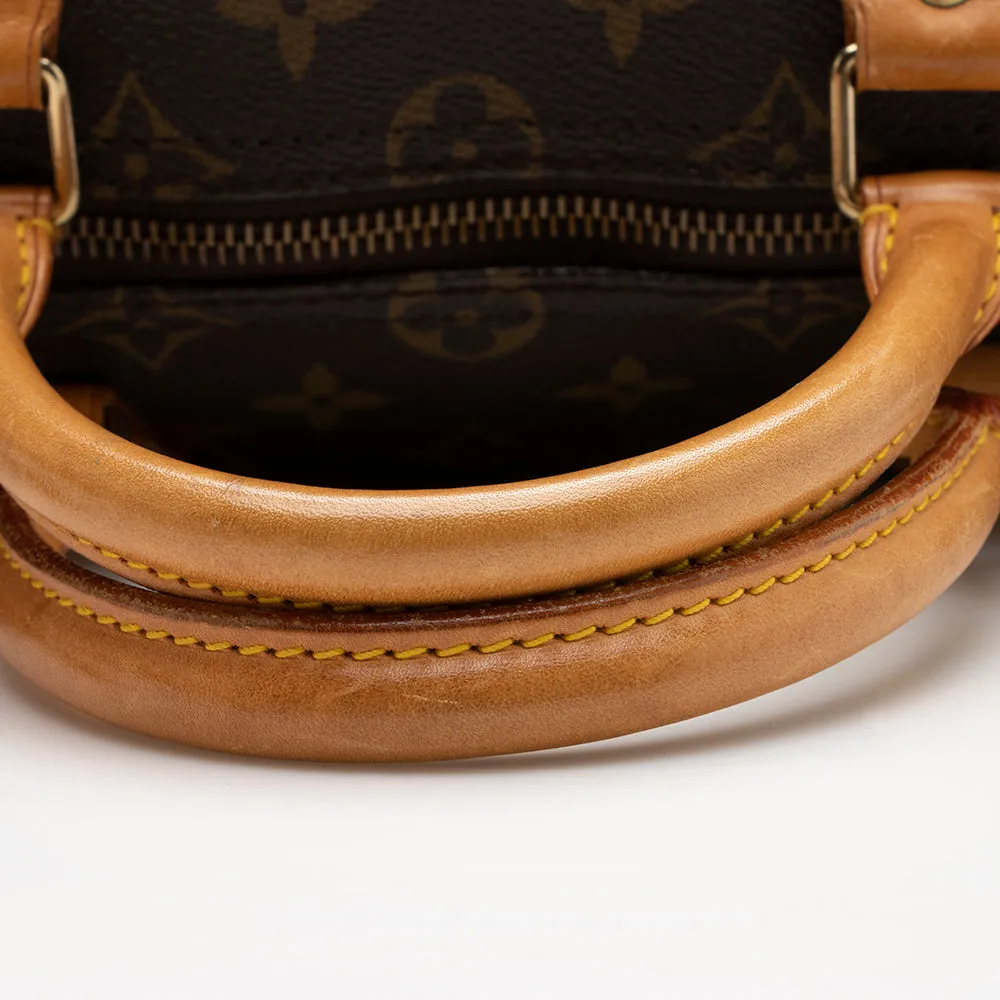 Louis Vuitton Monogram Canvas Speedy 35 Satchel (SHF-16728)