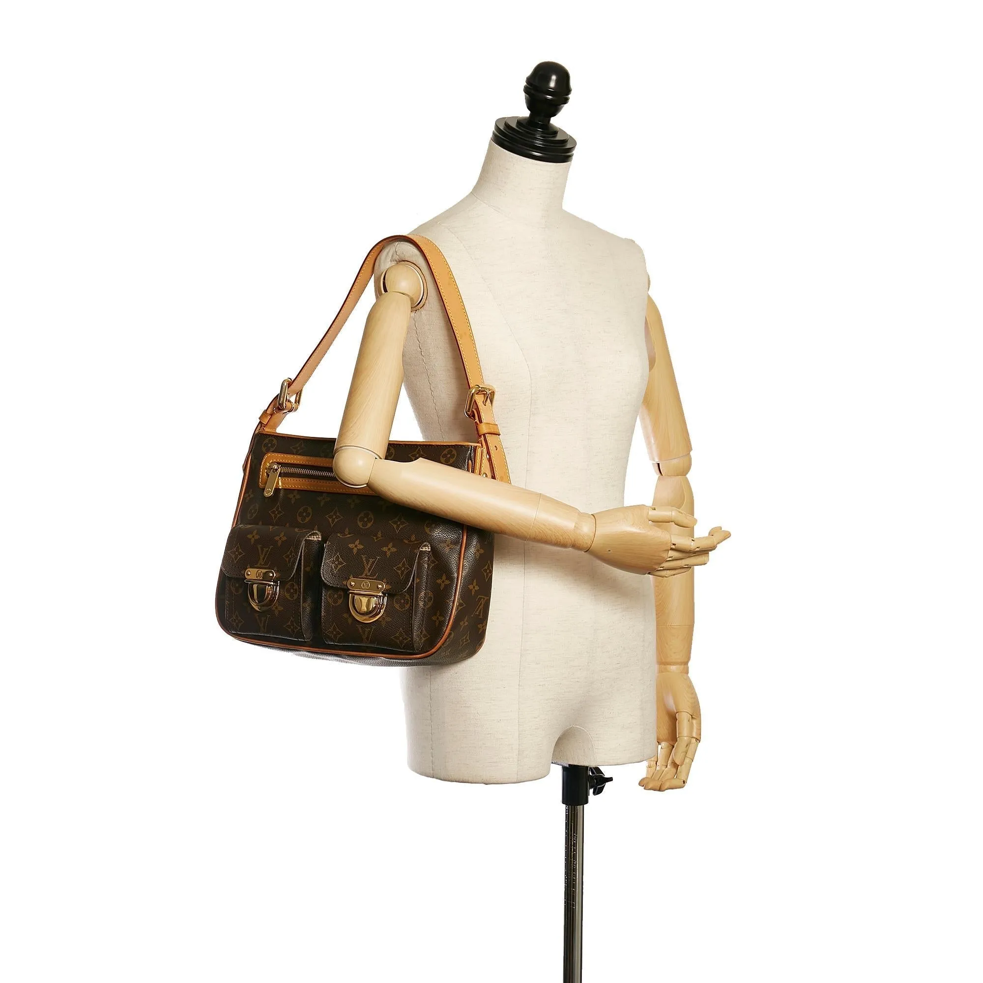 Louis Vuitton Monogram Hudson GM (SHG-34279)