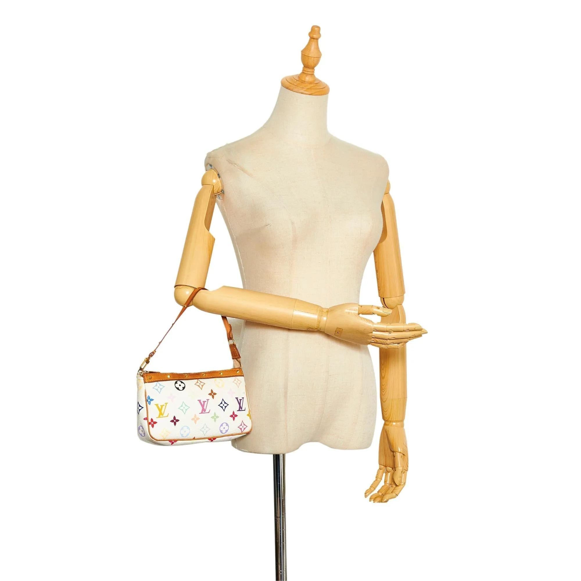 Louis Vuitton Monogram Multicolore Pochette Accessoires (SHG-mMTQEu)