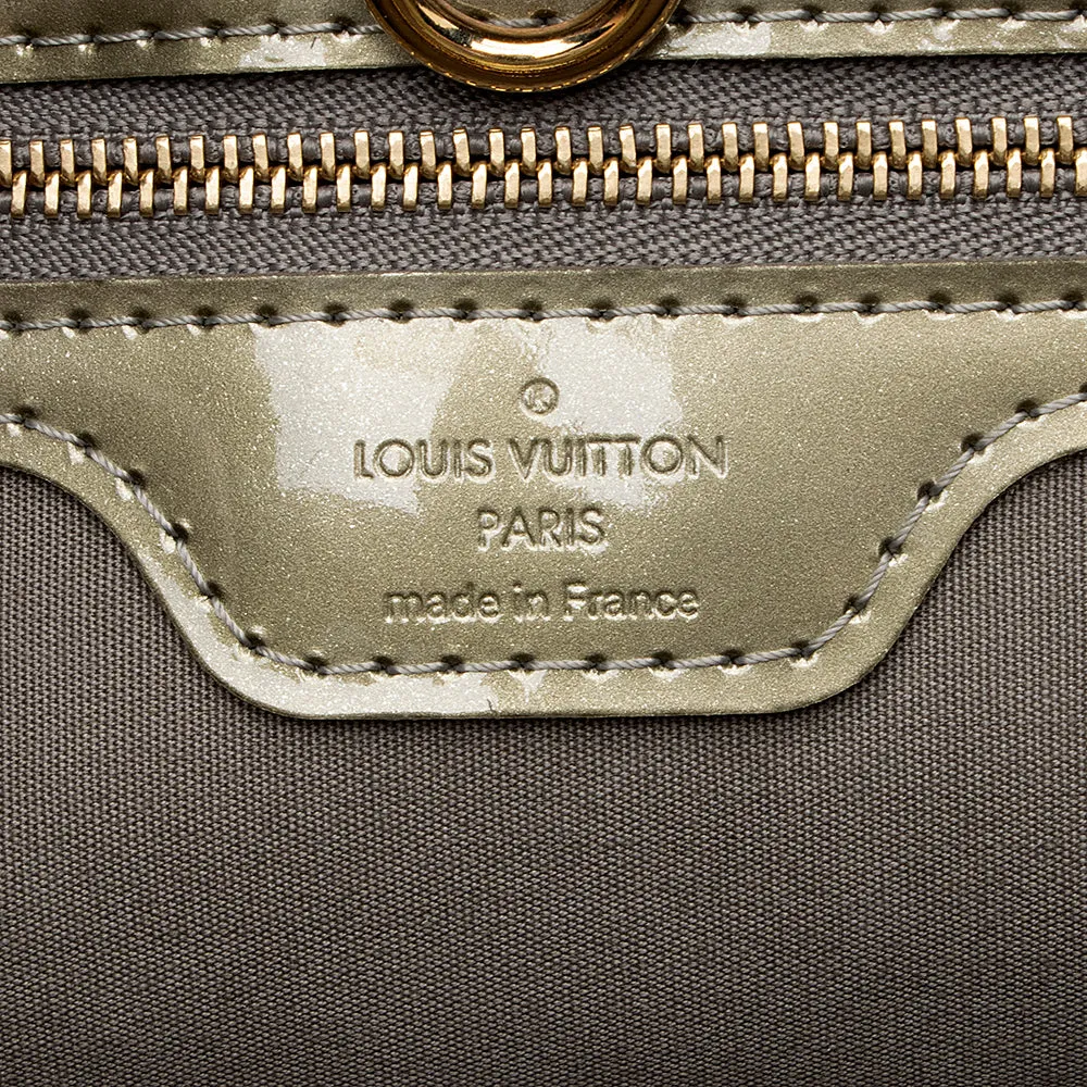 Louis Vuitton Monogram Vernis Wilshire PM Satchel (SHF-21270)
