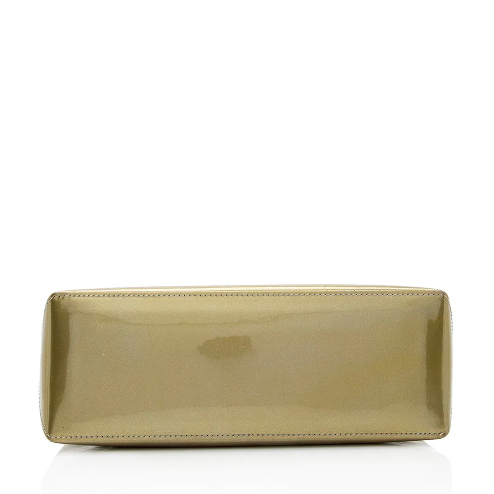 Louis Vuitton Monogram Vernis Wilshire PM Satchel (SHF-21270)