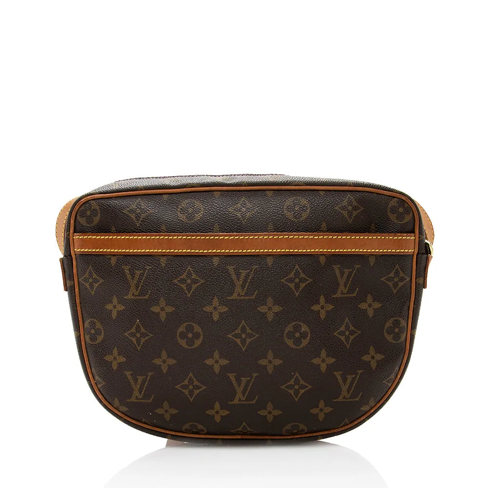 Louis Vuitton Vintage Monogram Canvas Jeune Fille MM Shoulder Bag (SHF-18465)