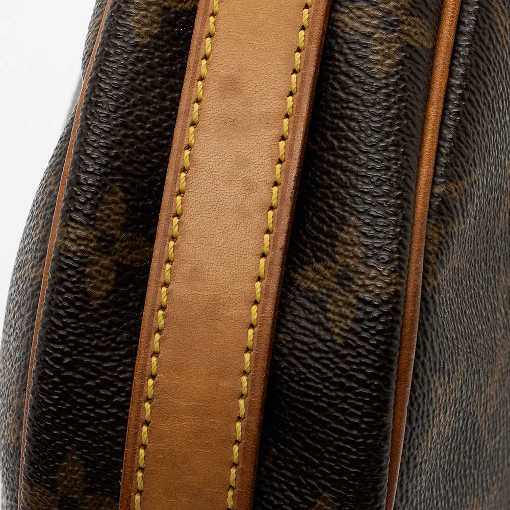 Louis Vuitton Vintage Monogram Canvas Jeune Fille MM Shoulder Bag (SHF-18465)