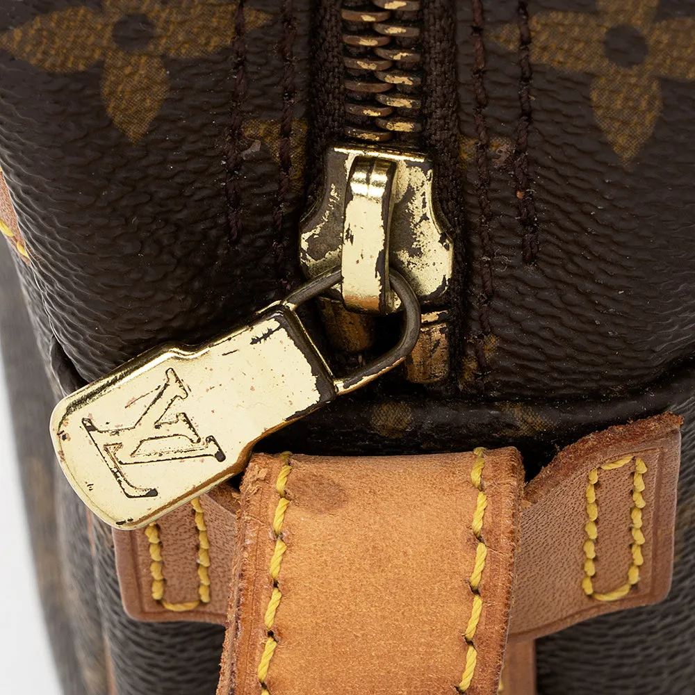 Louis Vuitton Vintage Monogram Canvas Jeune Fille MM Shoulder Bag (SHF-18465)