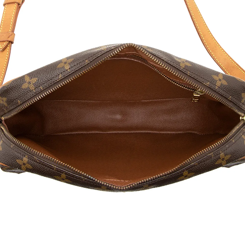 Louis Vuitton Vintage Monogram Canvas Jeune Fille MM Shoulder Bag (SHF-18465)