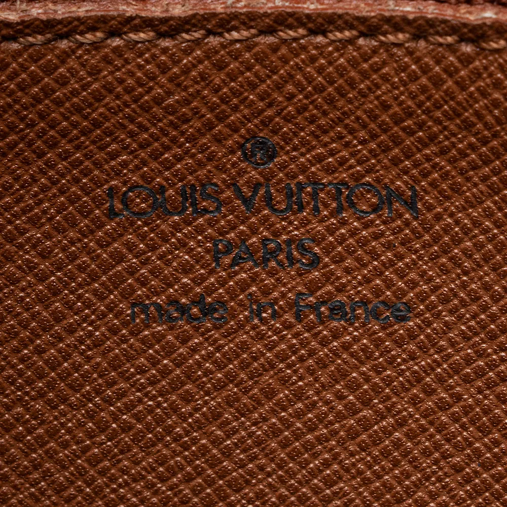 Louis Vuitton Vintage Monogram Canvas Jeune Fille MM Shoulder Bag (SHF-18465)