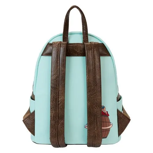 Loungefly - One Piece Luffy Gang Map Mini-Backpack