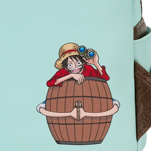 Loungefly - One Piece Luffy Gang Map Mini-Backpack