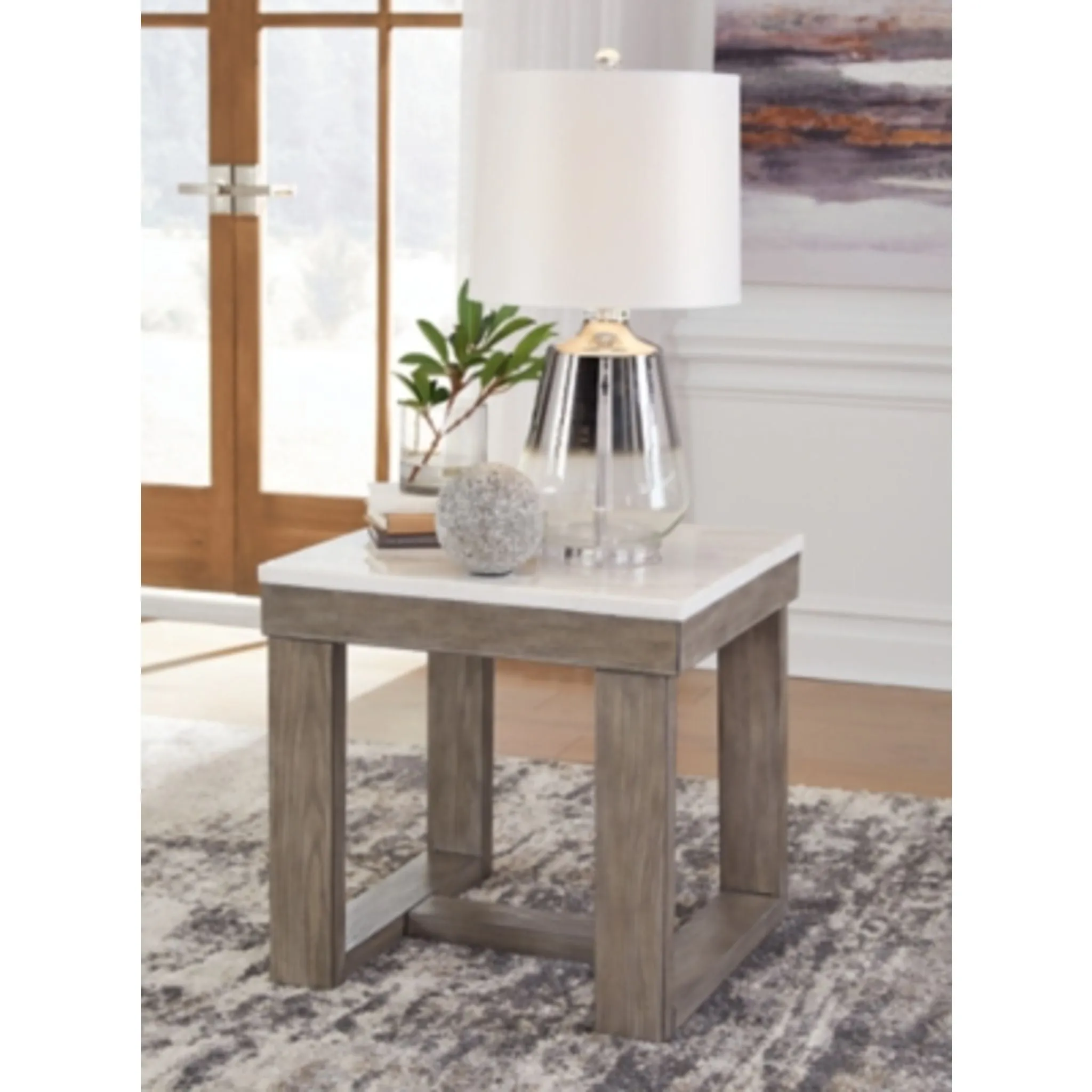 Loyaska Square End Table
