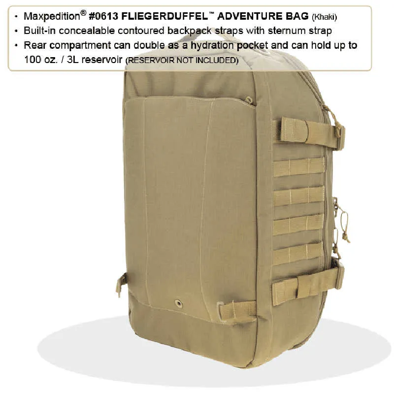 Maxpedition | FLIEGERDUFFEL | ADVENTURE BAG | 42L