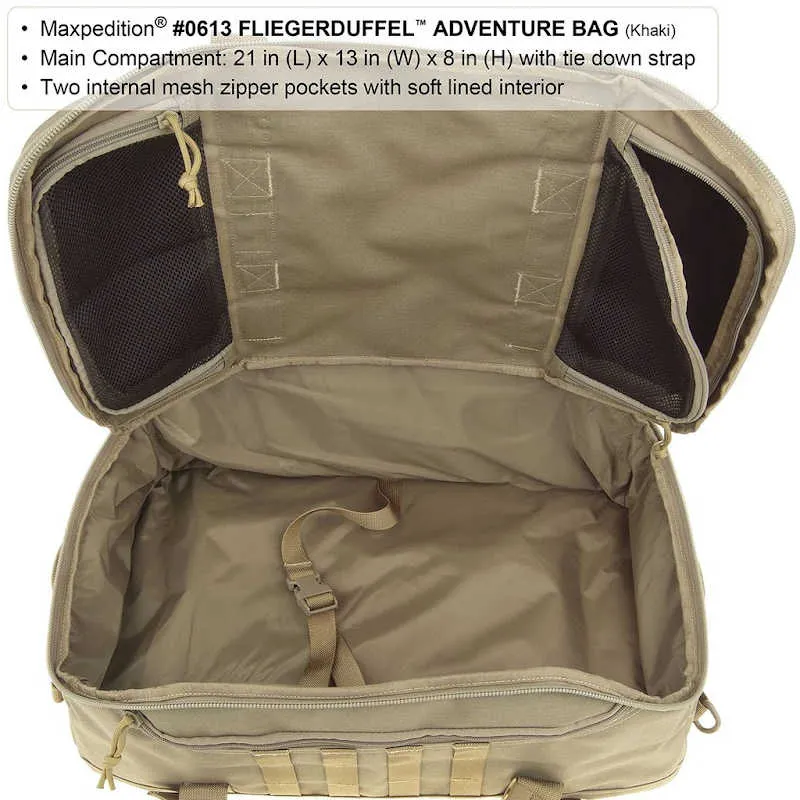 Maxpedition | FLIEGERDUFFEL | ADVENTURE BAG | 42L