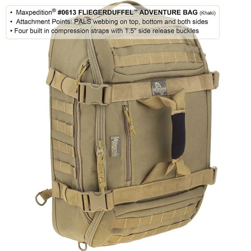 Maxpedition | FLIEGERDUFFEL | ADVENTURE BAG | 42L