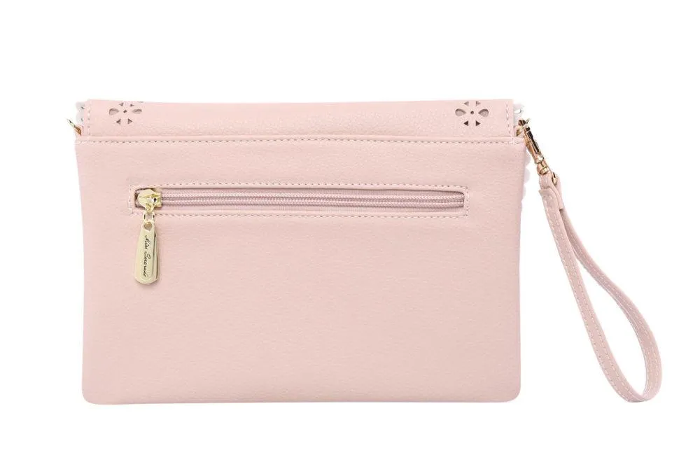 Miss Serenade Mimi Cross Body Bag Pink