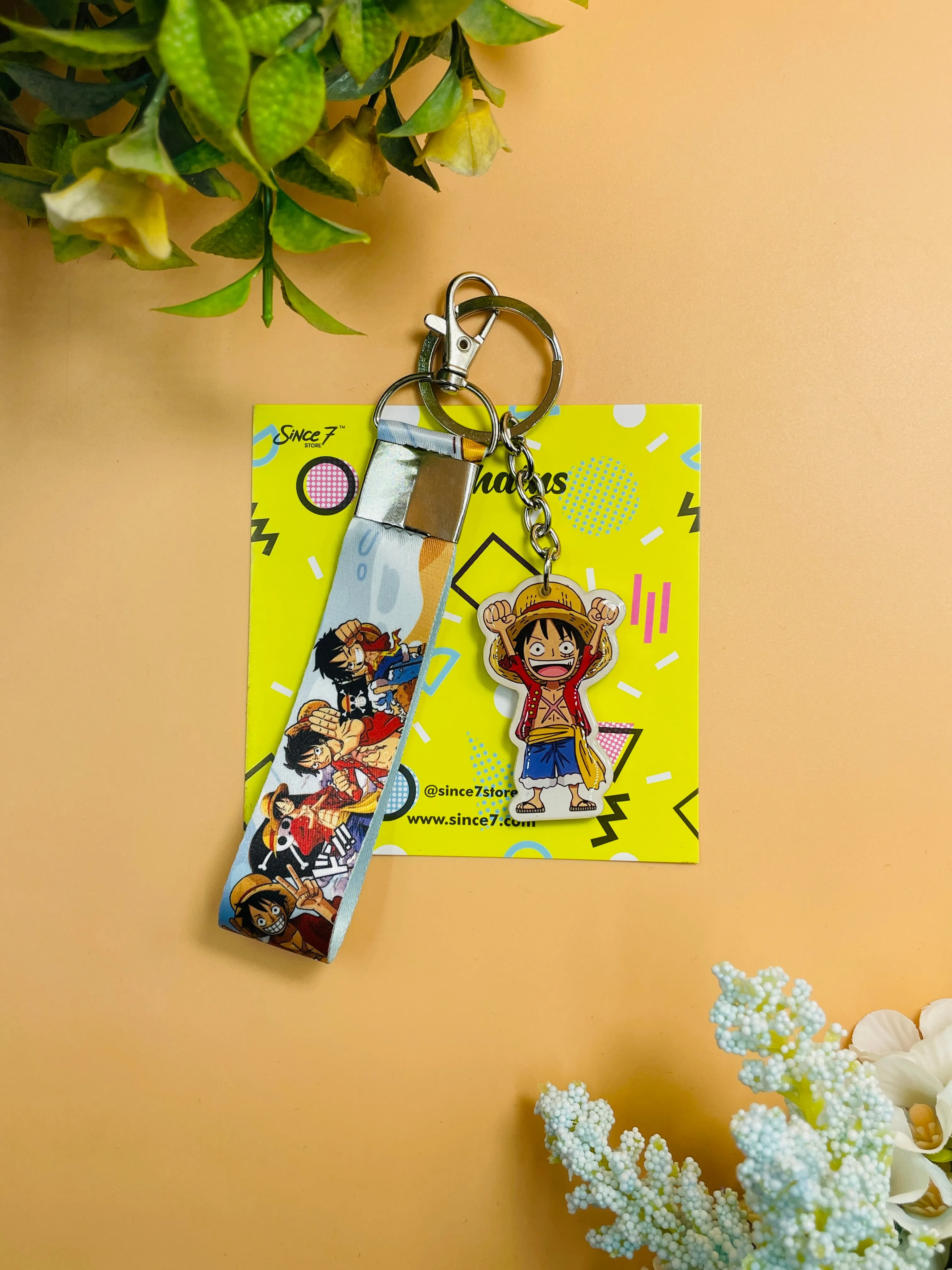 Monkey D Luffy Keychain Combo