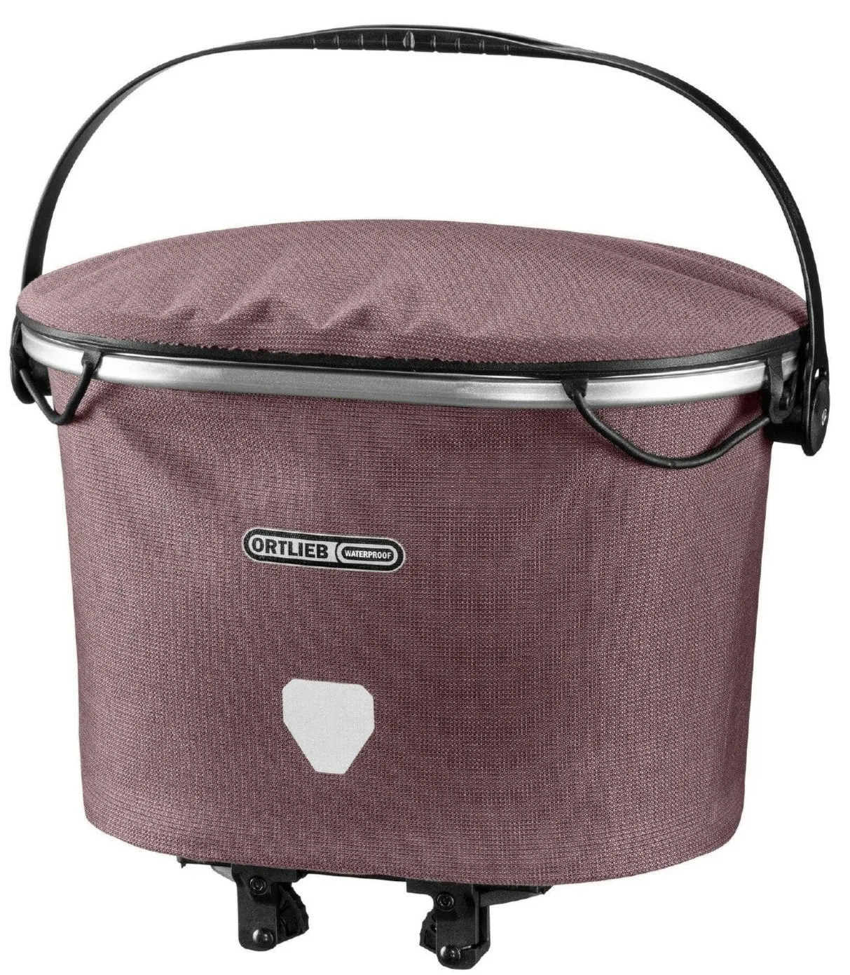 ORTLIEB UP-TOWN RACK URBAN BIKE BASKET ASH ROSE