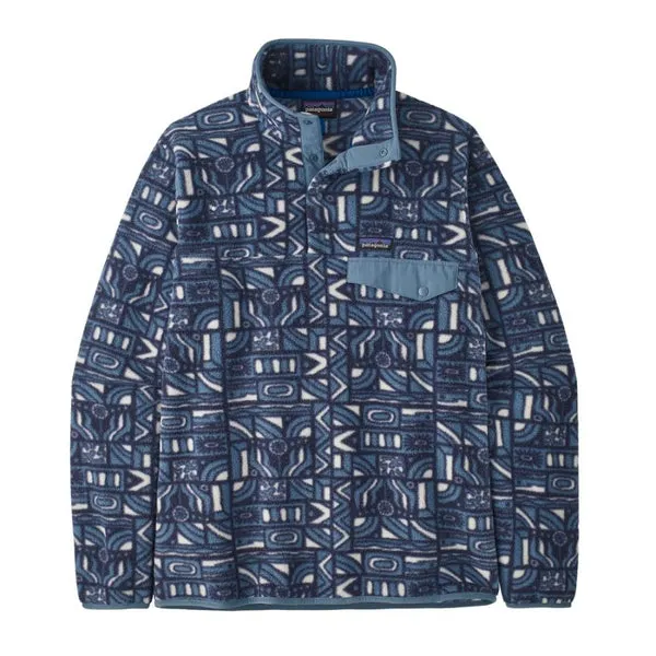Patagonia LW Synch Snap-T P/O - New Visions / New Navy