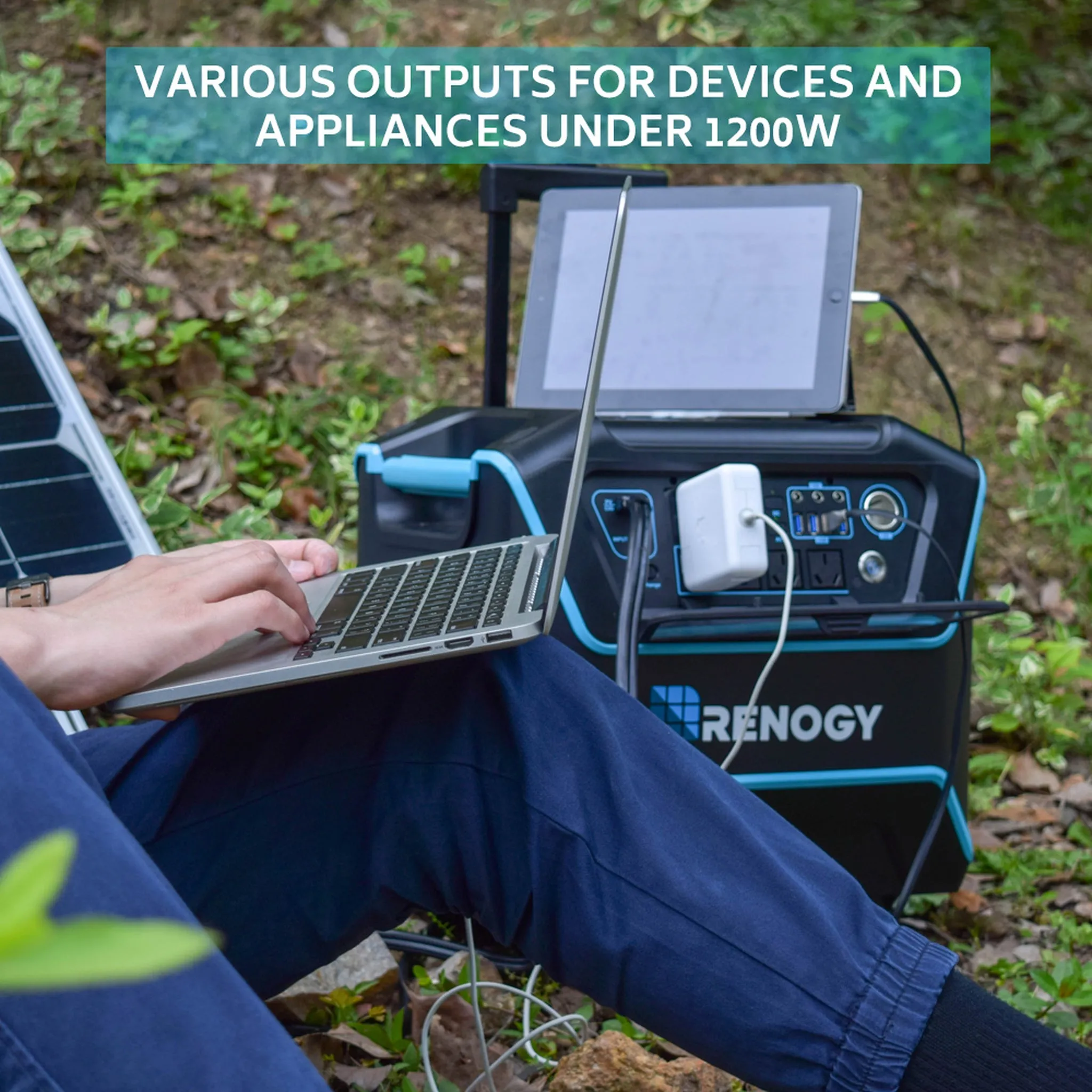 Renogy Lycan Powerbox With Suitcases - Solar Power Generator