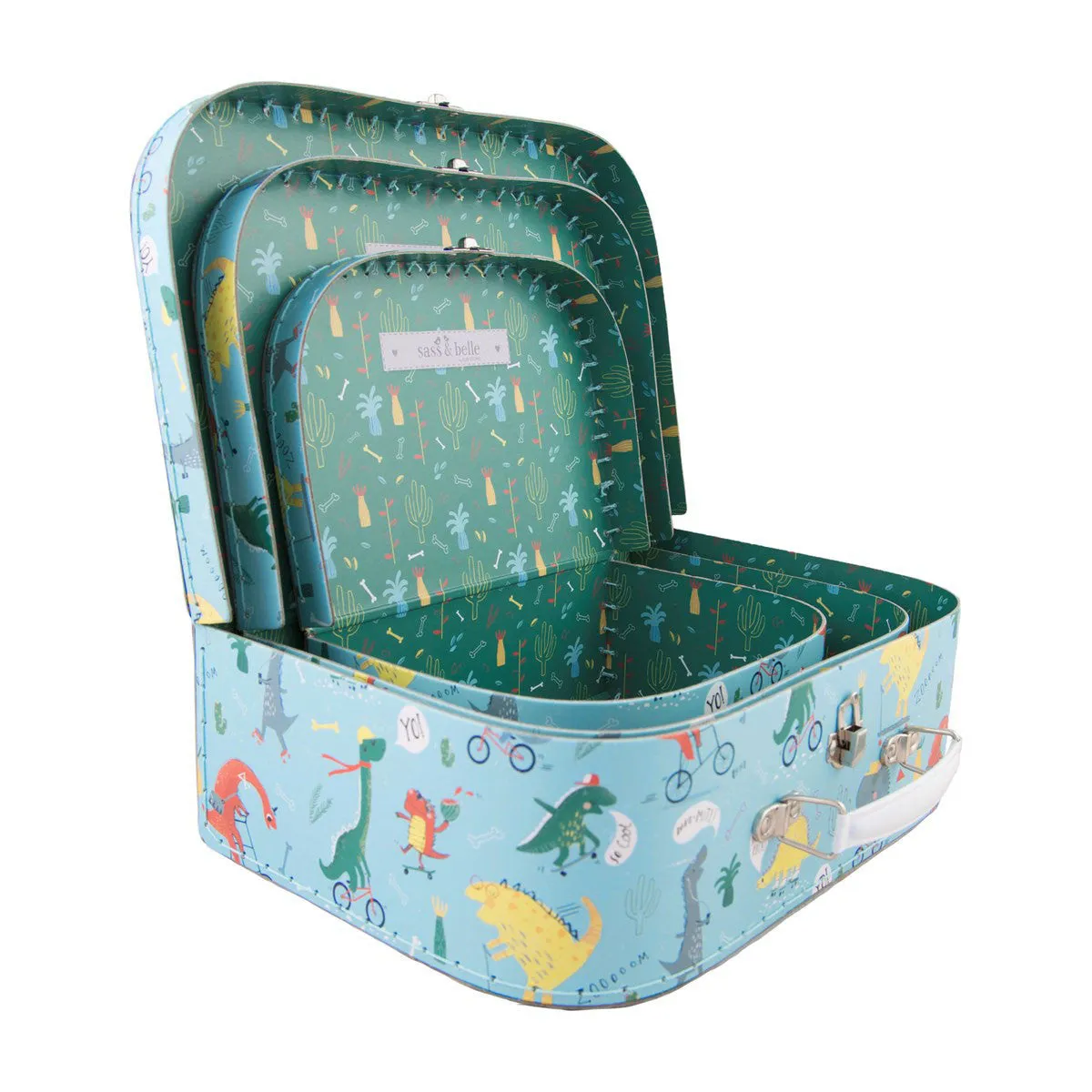 RJB Stone Dino Skate Park Suitcase
