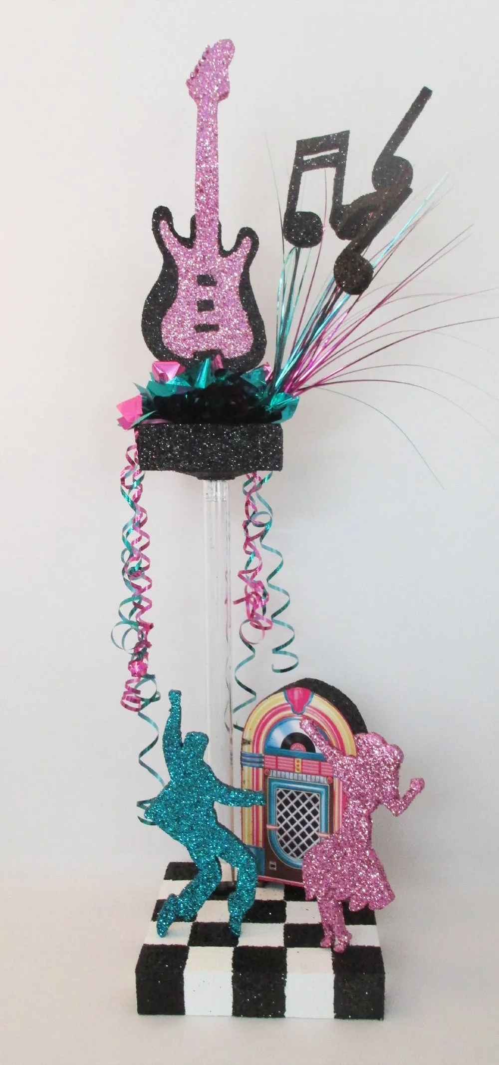 Rock N Roll  Musical Centerpiece