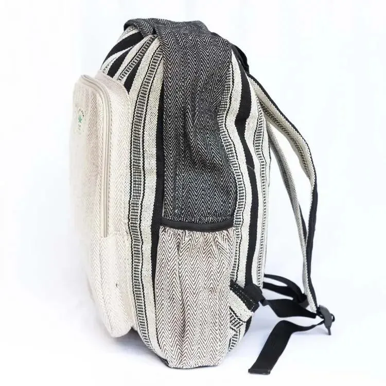 Simple Designed Eco-Friendly Hemp Back Pack