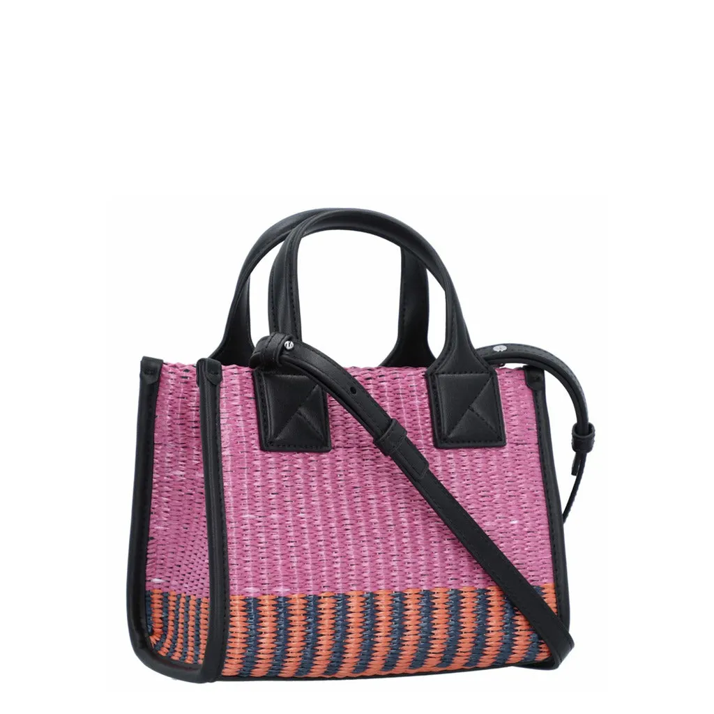 Spring/Summer Unisex Handbag with Magnetic Fastening and Removable Shoulder Strap