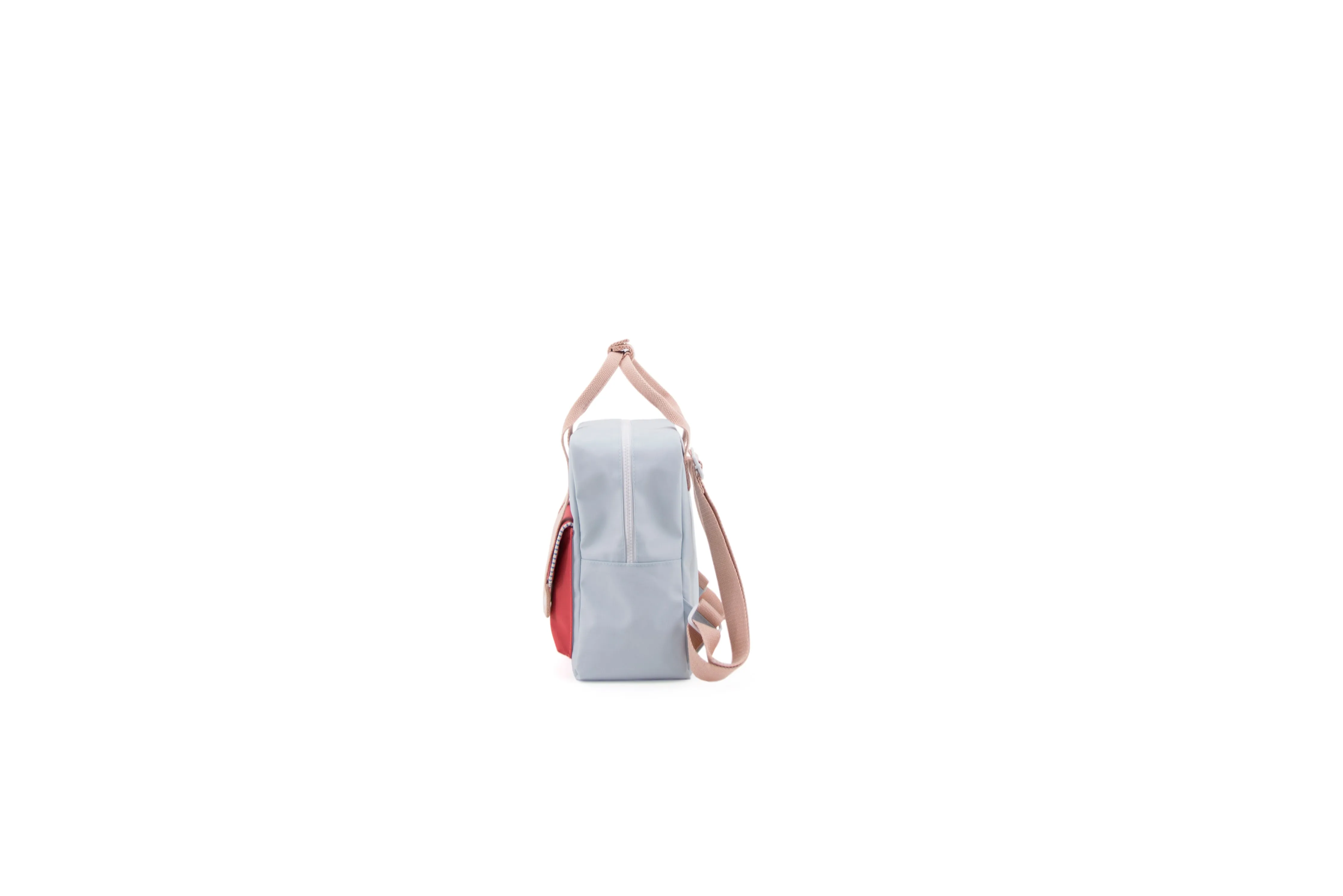 Sticky Lemon Deluxe Collection Small Backpack, Agatha Blue, Elevator Red, Mendl's Pink