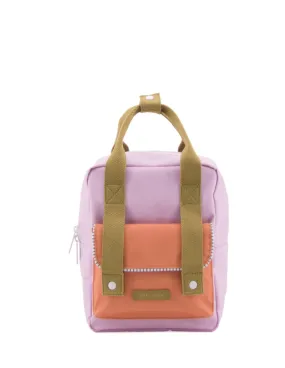 Sticky Lemon Deluxe Collection Small Backpack, Gustave Lilac/Concierge Orange/Madame Olive