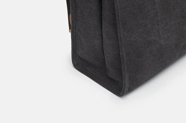 Stylish Ladies 16 Inch Laptop Backpack Purse Canvas Rucksack For Women