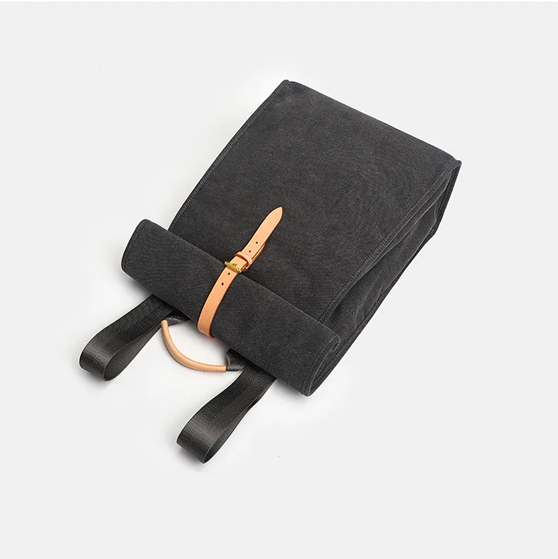 Stylish Ladies 16 Inch Laptop Backpack Purse Canvas Rucksack For Women