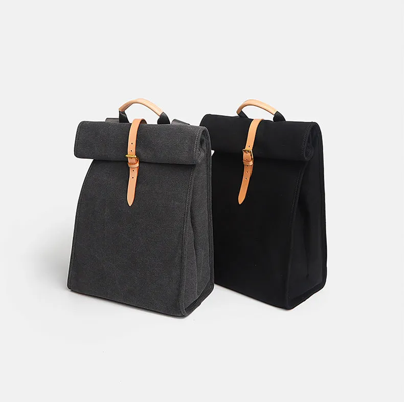 Stylish Ladies 16 Inch Laptop Backpack Purse Canvas Rucksack For Women