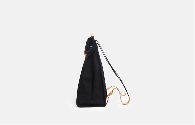 Stylish Ladies 16 Inch Laptop Backpack Purse Canvas Rucksack For Women