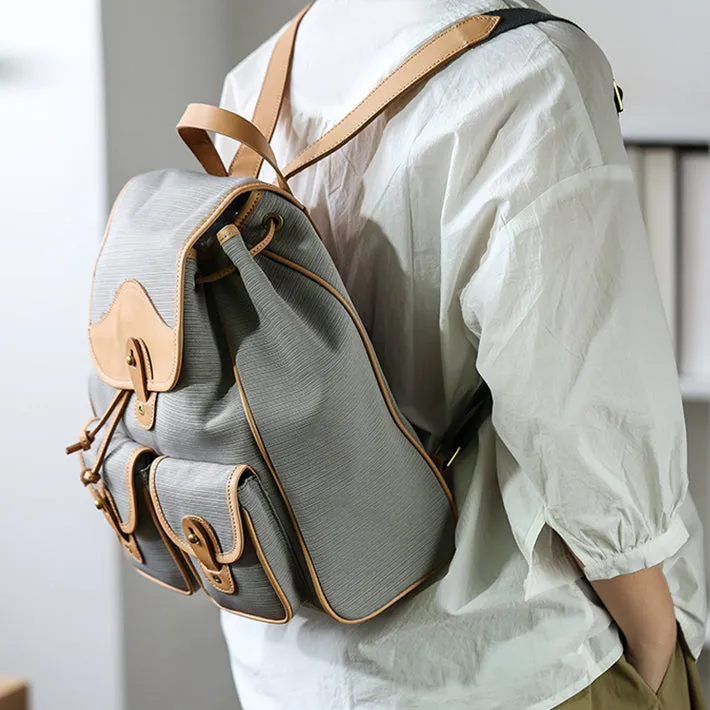 Stylish Small Rucksack Womens Nylon Backpack Purse For Women