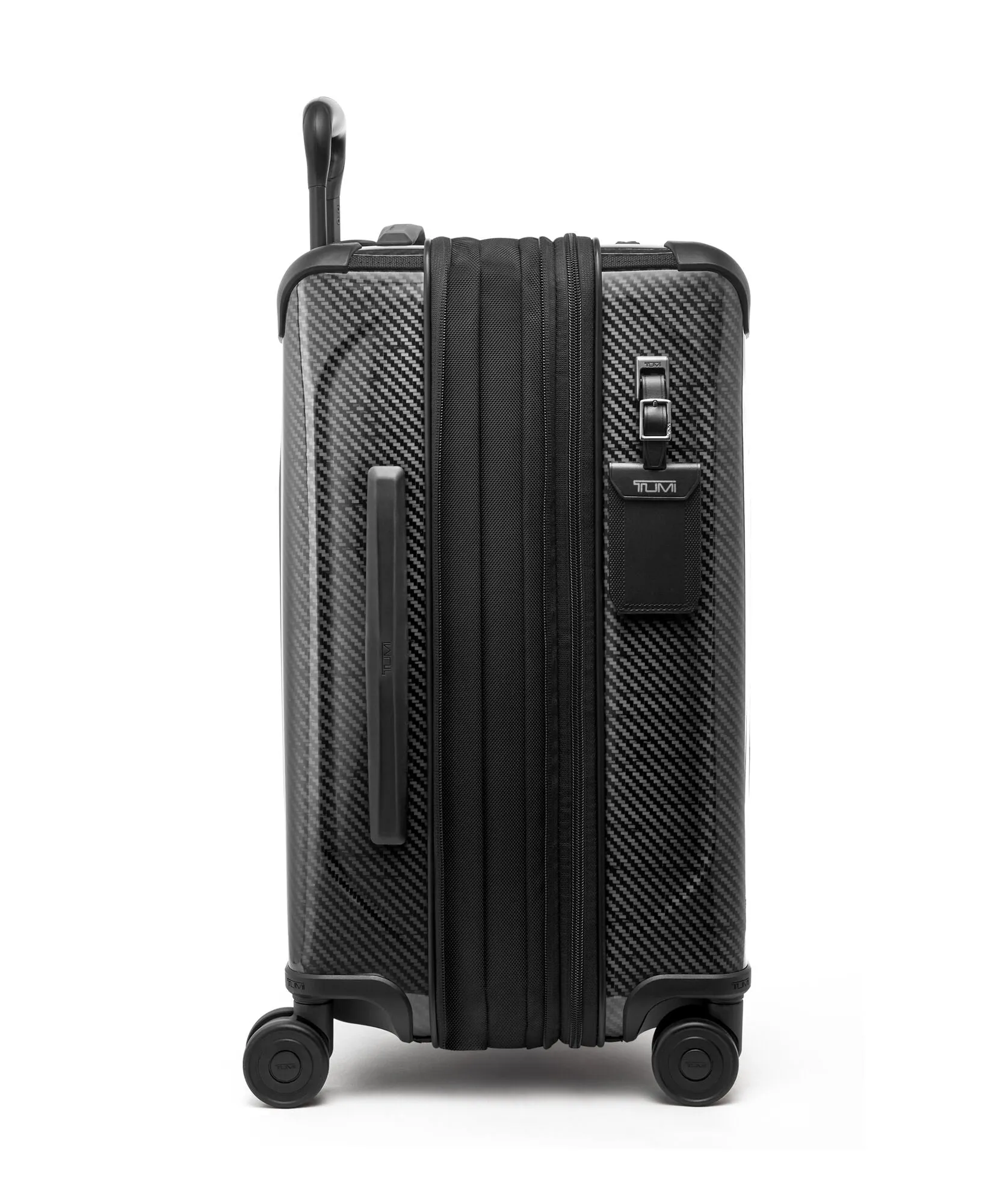 TEGRA-LITE International Expandable 4 Wheeled Carry-On - Black/Graphite