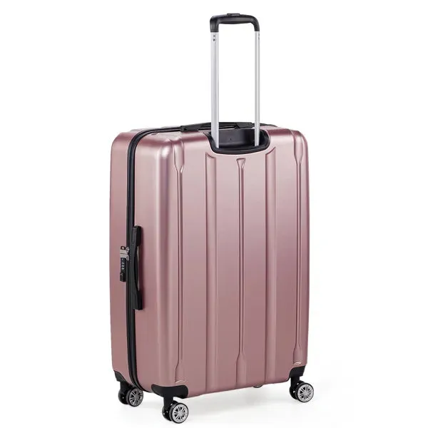 Three In One Set Of Vertical Striped Suitcase- FREE USA SHIPPING