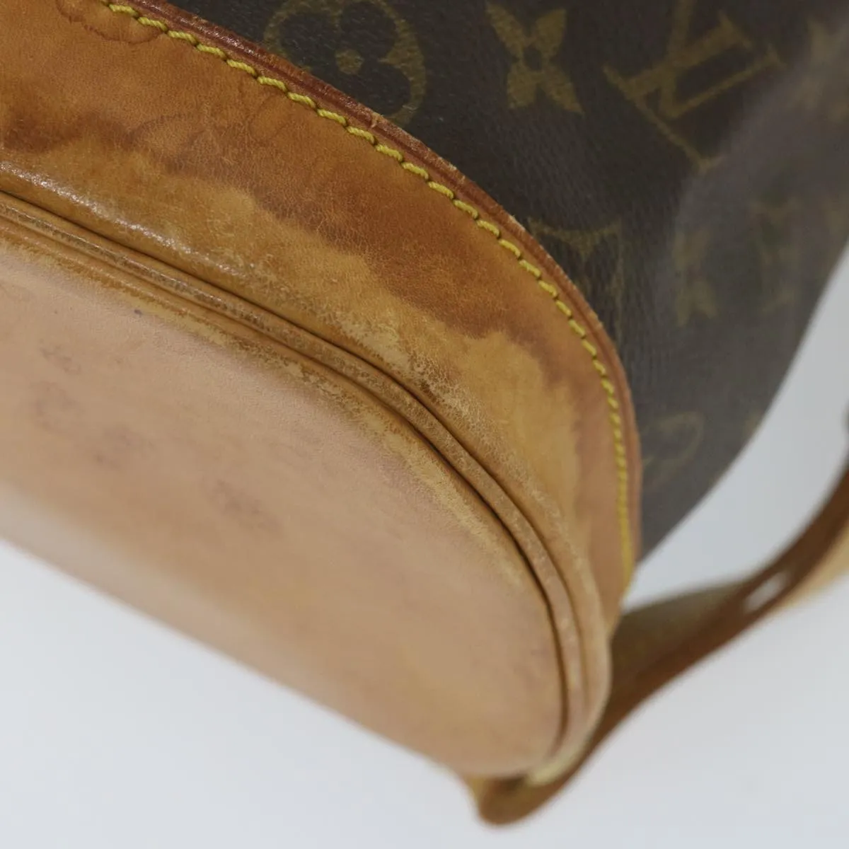 Trendy Inspired Louis Vuitton Monogram Montsouris Gm Backpack M51135 Lv Auth Bh132
