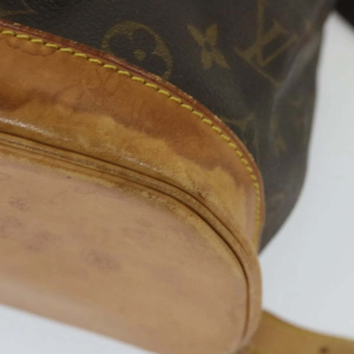 Trendy Inspired Louis Vuitton Monogram Montsouris Gm Backpack M51135 Lv Auth Bh132