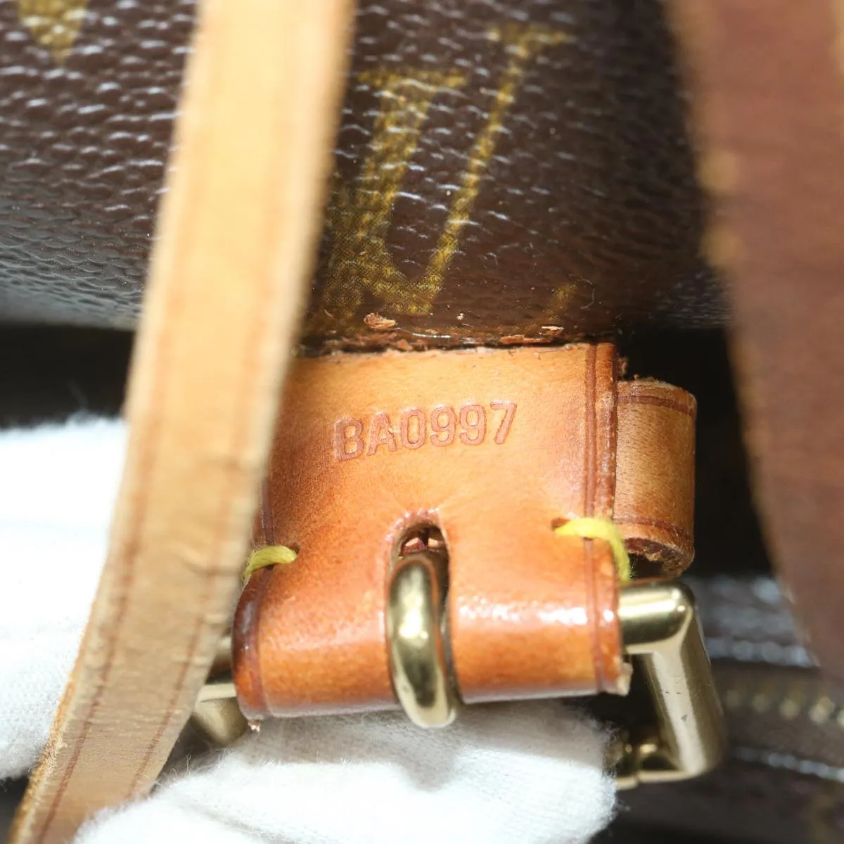 Trendy Inspired Louis Vuitton Monogram Montsouris Gm Backpack M51135 Lv Auth Bh132