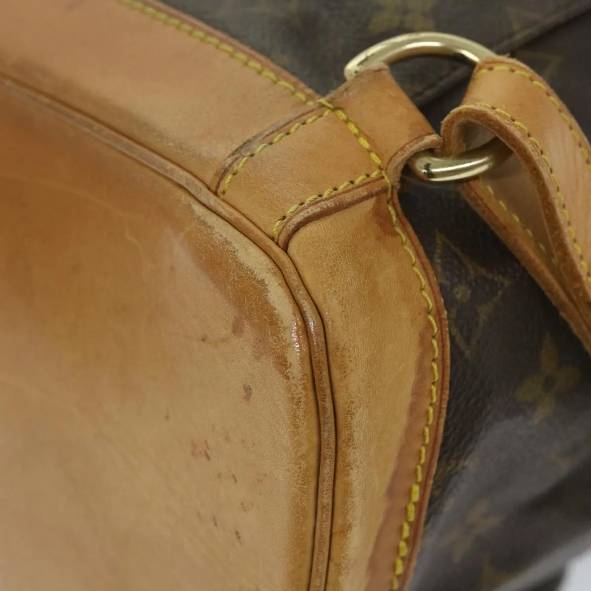 Trendy Inspired Louis Vuitton Monogram Montsouris Gm Backpack M51135 Lv Auth Bh132