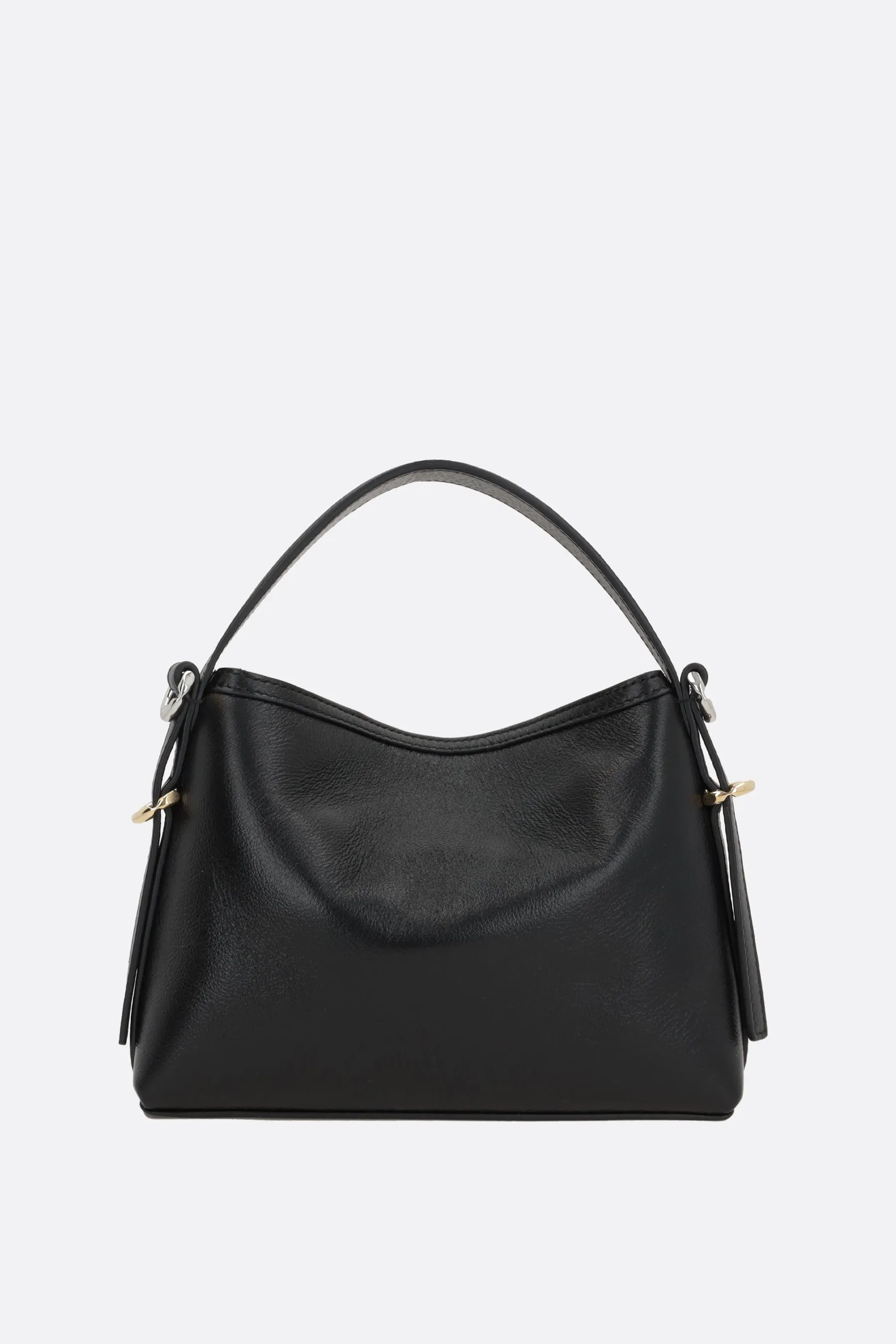 Tumbled Leather Mini Crossbody Bag