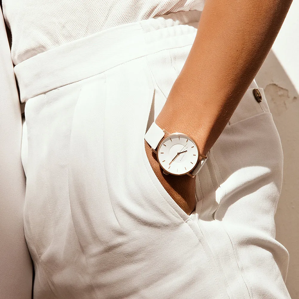 Volare White Rose Leather / Personalization