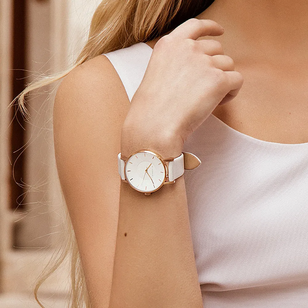 Volare White Rose Leather / Personalization