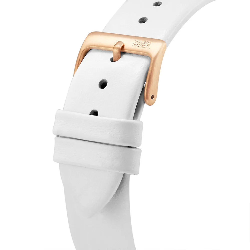 Volare White Rose Leather / Personalization