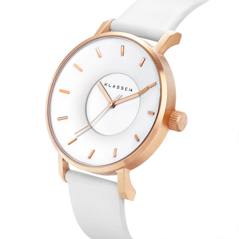 Volare White Rose Leather / Personalization